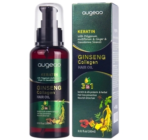 Aceite Esencial para el Cabello con Ginseng y Colágeno, Herbal Natural con Buen Aroma, Venta al Por Mayor - Product Image 1