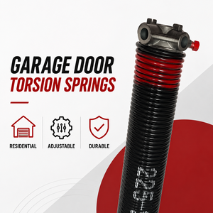 Garage <b>Door</b> <b>Spring</b> Residential Adjustable Heavy Duty Durable Garage <b>Door</b> Torsion <b>Springs</b> Kit - Product Image 1