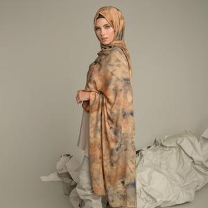 Ladies' Luxury Muslim Hijab Custom Logo <b>Print</b> Modal 4-Season Customizable Elegant <b>Islamic</b> Stretchy Comfortable Lightweight - Product Image 2