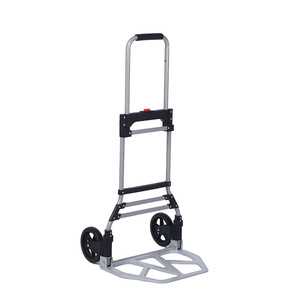 Barato mango extendido plegable Dolly Carro de mano plegable altura ligero Interior Exterior transporte móvil Dolly Carro de mano - Product Image 6