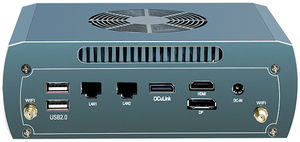 FU05 Topton Metal Gaming Mini PC AMD Ry-zen7 8745HS R5 7640HS <strong>2</strong>*<strong>2</strong>.5G LAN <strong>2</strong>*DDR5 <strong>2</strong>*NVMe Barebone Firewall <strong>Computer</strong> OCuLink WiFi6 - Product Image 4