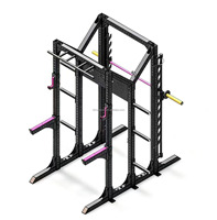 Suministro de Fábrica: Máquina Smith Modular Integrada de Combinación Libre, Rack Expandible de Acero Grueso 75*75, Equipo de Gimnasio