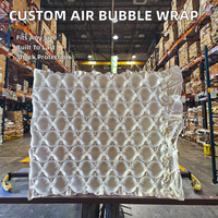 Film de protection logistique gonflable, rembourrage express, taille personnalisable, OEM/ODM, film protecteur résistant aux chocs en PE