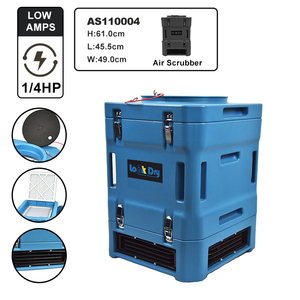 Thương mại công nghiệp cao cấp Máy lọc không khí di động màu xanh lá cây Máy lọc không khí máy sấy Lọc thiệt hại nước phục hồi tầng hầm mới H13 - Product Image 3