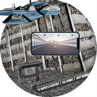 Caméra de recul WiFi sans fil pour IOS/Android AHD1080P Waterproof Heavy-Duty Vehicle & Truck