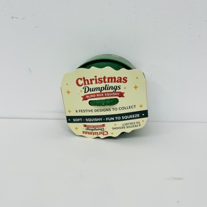 Squishies de Noël en forme de Père Noël, renne, boulette, bonhomme de neige, pain d'épices, jouet anti-stress à presser, remplis de TPR et de pectine, Likewinner - Product Image 4
