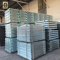 Plateforme de passage en acier galvanisé anti-corrosion industrielle pour usage en bâtiment