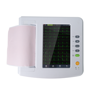 CONTEC ECG1212G Dispositivo Portátil de Electrocardiograma <span class=keywords><strong>ECG</strong></span> de 12 Canales y 3, 6, 12 Derivaciones para Frecuencia Cardíaca - Product Image 1