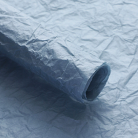 Papier Imperméable Bleu Clair en Gros pour Emballage Floral – Matériaux DIY pour Bouquets de Fleurs Faits Main – Papier de Copie pour Emballage