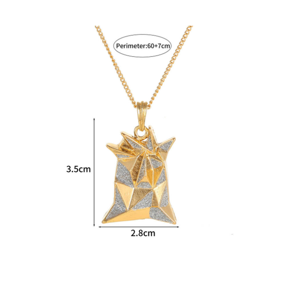 Men Hip Hop Cheap Alloy Copper Gold Color Ancient Old Egypt