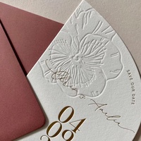 Invitations de mariage personnalisées, enveloppes, impression en gravure, estampage à chaud, papier offset, planificateurs de mariage, organisateurs d'événements, autocollant personnalisé