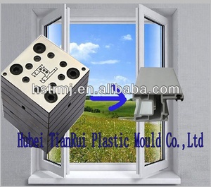 UPVC cửa ra vào và cửa sổ làm khuôn cửa sổ uPVC cửa sổ khuôn nhựa hồ sơ đùn khuôn - Product Image 3