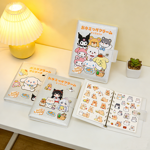 Cuaderno de Notas Personalizado con Espiral Japonesa, Diseño Infantil con Dibujos Animados, PVC, Portátil, Reutilizable, con Hojas Sueltas, para Regalo - Product Image 5