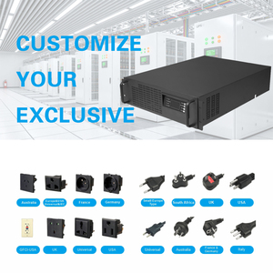 1kVA 2kVA <span class=keywords><strong>3kVA</strong></span> 机架式在线式<span class=keywords><strong>UPS</strong></span>单相<span class=keywords><strong>220V</strong></span> 50/60Hz，内置铅酸电池，适用于工厂、办公室、医院使用 - Product Image 4