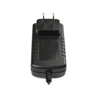 Adaptateur secteur mural AC/DC 24W 12V 2A US EU UK AU 5.5*2.1mm OVP OCP SCP pour CCTV, bande LED, mini-pompe, humidificateur CE FCC RoHS OEM