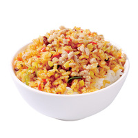 Factory Supply Private Label Chicken Flavor Braised Chicken Flavor Instant Bibimbap Instant Rice Bowl