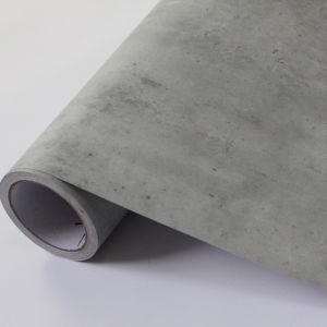 Papier peint moderne auto-<span class=keywords><strong>adhésif</strong></span> écologique mat effet <span class=keywords><strong>ciment</strong></span> texturé, imperméable, pour salle <span class=keywords><strong>de</strong></span> bain, appartement, école, hall, maison, cuisine - Product Image 1