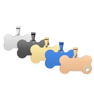 Custom Stainless Steel Bone Shape <strong>Dog</strong> <strong>Tags</strong> for Laser Engraving <strong>Personalise</strong> <strong>Dog</strong> <strong>Tag</strong> Digital <strong>Dog</strong> <strong>Tags</strong> - Product Image 1