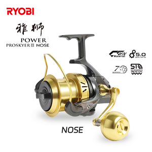 Carrete de Pesca Hojo Modelo 10000 con Cuerpo de Aleación de Aluminio - Product Image 2