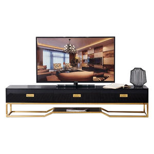 <span class=keywords><strong>Meuble</strong></span> <span class=keywords><strong>TV</strong></span> en bois brillant de conception nouvelle, unité <span class=keywords><strong>TV</strong></span>, mobilier moderne de luxe pour le salon, support <span class=keywords><strong>TV</strong></span> - Product Image 1