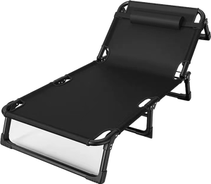 Fabricación de cama de campamento plegable, muebles de dormitorio, sofá cama ajustable plegable, cama individual - Product Image 6