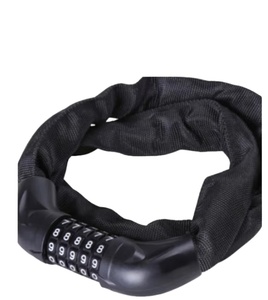 Antivol de vélo en gros d'usine, code à combinaison à 5 chiffres, chaîne de vélo, câble de 100 cm, antivol de cyclisme - Product Image 1