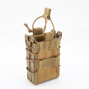 Gilet tactique à double couche élastique Tiger Trial, sac de rangement MOLLE 5.56, sac de ceinture fonctionnel pour l'extérieur - Product Image 4