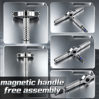 Jeu de tournevis à cliquet magnétique Glede 108-en-1, multifonctionnel, DIY, embouts de précision OEM, Phillips, plat