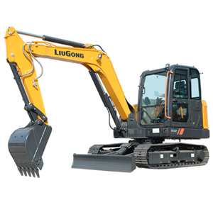 Excavadora de cadenas Liugong 906f, miniexcavadora, excavadora para movimiento de tierras - Product Image 1