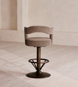 Tabourets de bar modernes et simples de luxe, <span class=keywords><strong>chaise</strong></span> pivotante réglable en bois, dossier bas, <span class=keywords><strong>chaise</strong></span> confortable, <span class=keywords><strong>chaise</strong></span> de banquet en bois massif pour restaurant - Product Image 6