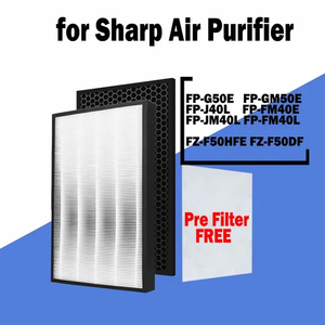 Filtre à charbon Hepa de filtre de remplacement FZ-F50DFE FZ-F50HFE de qualité supérieure pour <span class=keywords><strong>purificateur</strong></span> <span class=keywords><strong>d</strong></span>'<span class=keywords><strong>air</strong></span> Sharp FP-J40 FP-JM40 FP-GM50 FP-G50 - Product Image 4