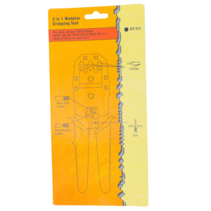 Đa chức năng tay plier 4P 6P 8p cho <span class=keywords><strong>RJ11</strong></span> <span class=keywords><strong>RJ12</strong></span> <span class=keywords><strong>RJ45</strong></span> phích cắm 3 trong 1 Modular Uốn Tóc bồng công cụ - Product Image 2