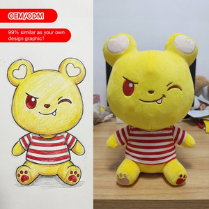 Peluche Personalizzato: Bambola Morbida e Carina con Capelli Corti, Personaggio Sorridente, Ornamento Creativo per Librerie - Product Image 5