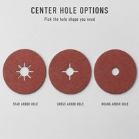 Disque abrasif en fibre vulcanisée personnalisé OEM/ODM avec votre grain et votre alésage pour le meulage du métal, emballage en vrac