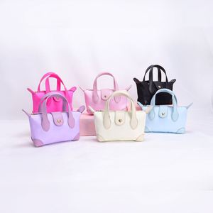 Bolso Tote Mini de Moda para Mujer con Estampado de Logotipo Personalizado, Tema Parque de Diversiones Magic Kingdom, Bolso de Nylon Impermeable con Cierre - Product Image 2