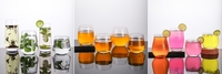 Nouveau bricolage personnalisé conception personnalisée 15oz verres transparents café thé lait tasses verres tasses avec impression UV