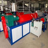 Hoogwaardige volautomatische, zeer nauwkeurige enkelvoudige schroef PE schuimmatras EPE schuim fruitnetmachine met elektrische verwarming en kunststof kern
