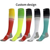 Nouveauté Chaussettes de compression noires pour hommes et femmes de haute qualité 15-20mmhg Printemps Fibre de bambou Motif tricoté imprimé