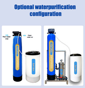 Adoucisseur d'eau central intelligent à technologie de résine échangeuse d'ions, régénération automatique, élimine les ions calcium et magnésium, usage domestique - Product Image 6