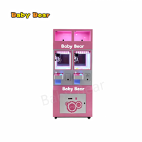 Игровой автомат-кран Baby Bear с уникальным дизайном, 28 и 10 ячейками, комбинированный, с подарочными коробками и витриной, для торговых центров
