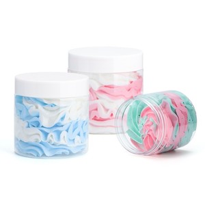 Custom Made Colored Two Tone Cream <b>Body</b> <b>Scrub</b> 100ml Moisturizing For All Skin Types - Product Image 1