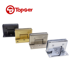 Solid Brass Plating Chrome 90 Degree Five Hole <strong>Offset</strong> Back Plate Shower Frameless Glass Door Bathroom <strong>Pivot</strong> <strong>Hinge</strong>