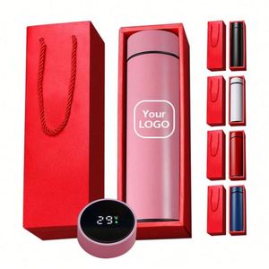 Vaso Térmico Personalizado de Acero Inoxidable, Botella de Agua con Caja de Regalo, Juego de Tazas para Café y Té, Termo Portátil para Viajes de Negocios - Product Image 4