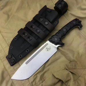 Cuchillo Táctico de Supervivencia Personalizable OEM ML de Hoja Fija con Punta Caída, Acero Inoxidable, Mango de Craton, para Caza, Bricolaje y Uso Industrial - Product Image 3