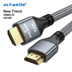ULT-unite Ultra96 <strong>HDMI</strong> 2.2 16K 1m/2m/3m <strong>Cable</strong> with Gold Plated Connectors Supports 3D Speaker Laptop Projector <strong>Monitor</strong> - Product Image 1