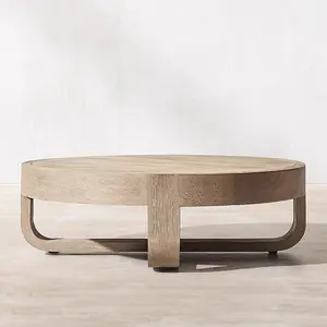 Furnitur taman kayu jati gaya Modern, Set furnitur luar ruangan dengan lubang api nyaman Sofa teras percakapan