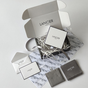 Hot Phong Cách Mẫu Miễn Phí Bí Ẩn Gói Của Tôi Đồ Trang Sức Vòng Vận Chuyển In Bưu Phẩm Gói Thiết Kế Đồ Trang Sức Bao Bì Tùy Chỉnh Hộp Đồ Trang Sức - Product Image 4