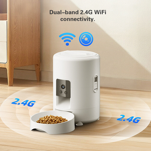 เครื่องให้อาหารสัตว์เลี้ยงอัตโนมัติแบบตั้งเวลา ราคาประหยัด พร้อมแอพ Wifi สำหรับแมวและสุนัข - Product Image 4