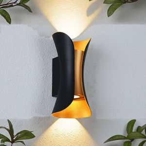 Applique murale LED cylindrique moderne <span class=keywords><strong>d</strong></span>'extérieur étanche IP65 en verre trempé avec <span class=keywords><strong>angle</strong></span> <span class=keywords><strong>de</strong></span> faisceau <span class=keywords><strong>de</strong></span> 20° et base en <span class=keywords><strong>aluminium</strong></span> pour <span class=keywords><strong>jardin</strong></span> et <span class=keywords><strong>salon</strong></span> - Product Image 3