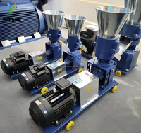 Machine à granulés d'aliments en fonte haute productivité 200 kg/h pour bétail, volailles, poulets, poissons, porcs, bovins, moutons